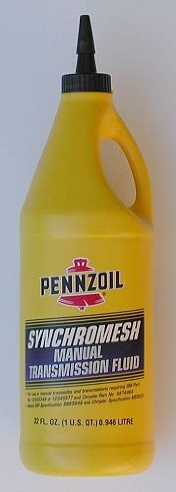 What viscosity is Pennzoil synchromesh?