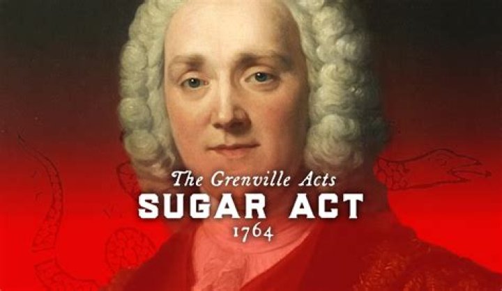 What was the British Sugar Act?