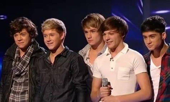 What was the first song One Direction performed at the X Factor live shows?