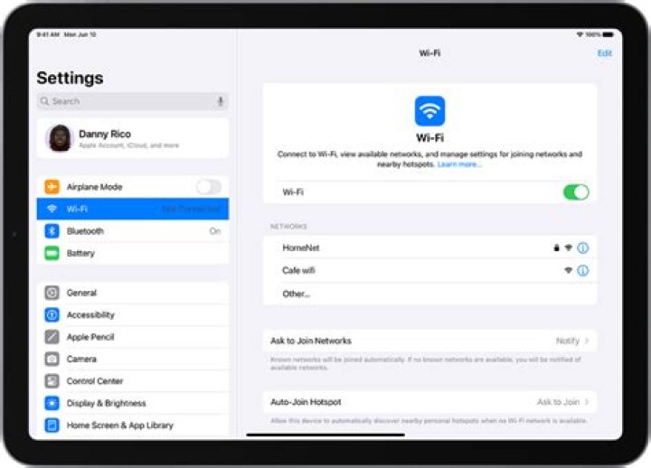 When setting up email on iPad what is hostname?