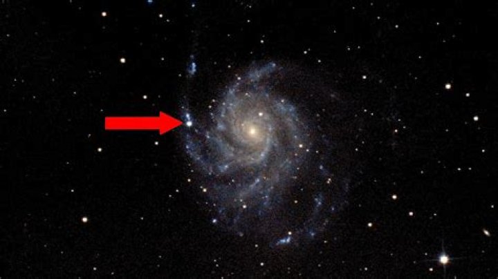 When was the last supernova visible?
