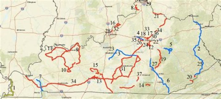 Where does the Kentucky Scenic Byway start?