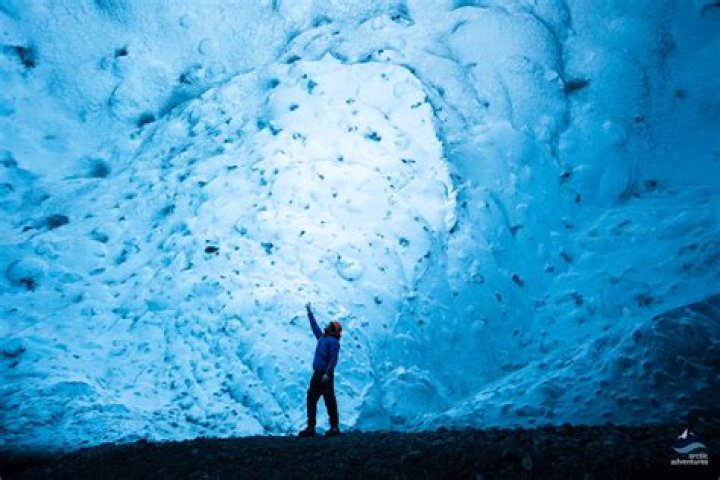 Where is the ice cave in Iceland?
