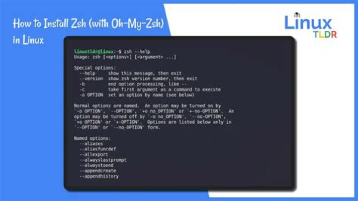 Where is zsh installed?