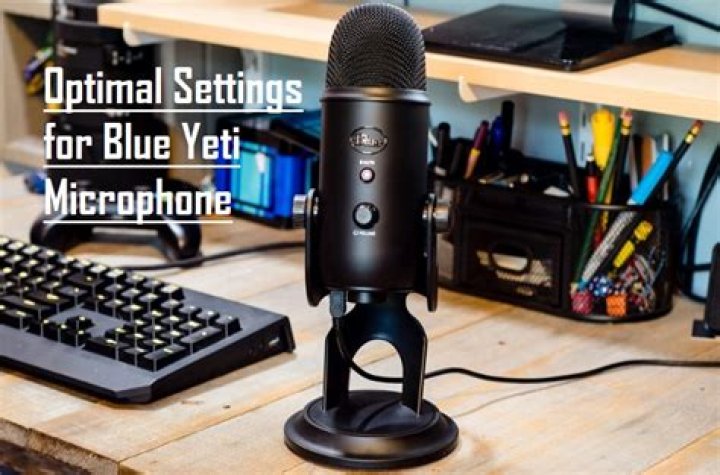 Where should I place my Blue Yeti on my desk?