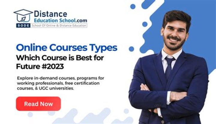 Which course is best for distance education?