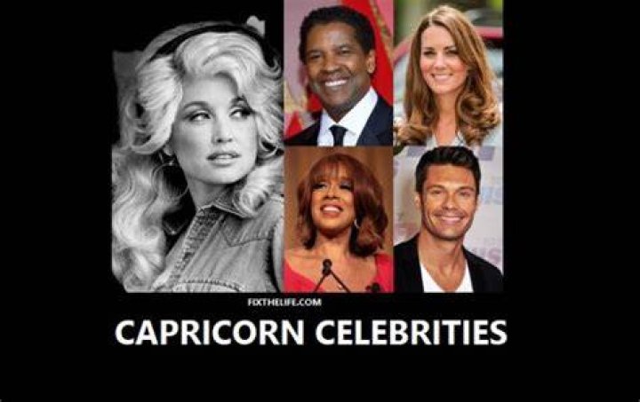 Which famous celebrity is a Capricorn?
