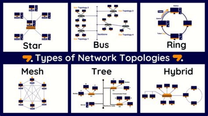 Which network topology does PROFIBUS use?