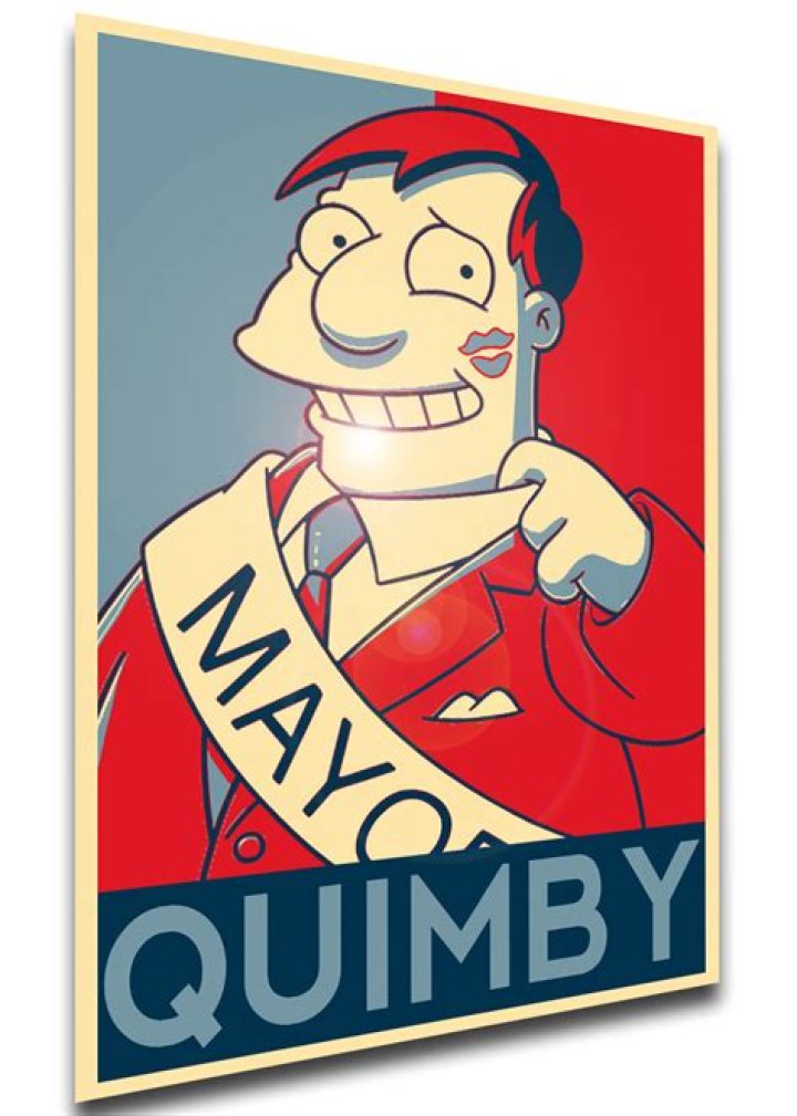 Who does Mayor Quimby represent?