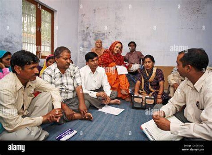 Who is the sarpanch of Gram Panchayat?
