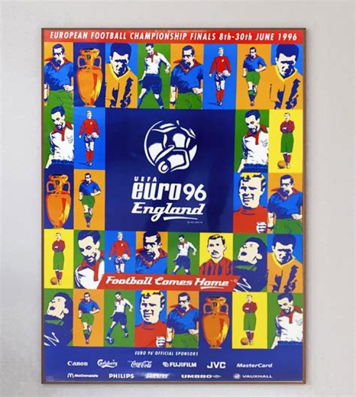Who was in the Euro 96 England squad?