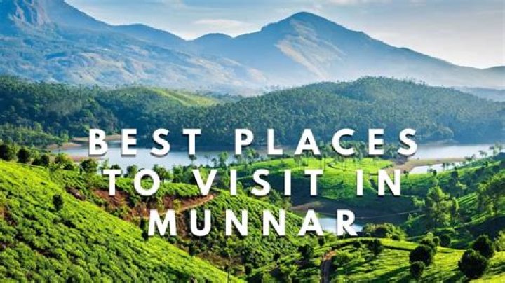 Why is Munnar famous for?